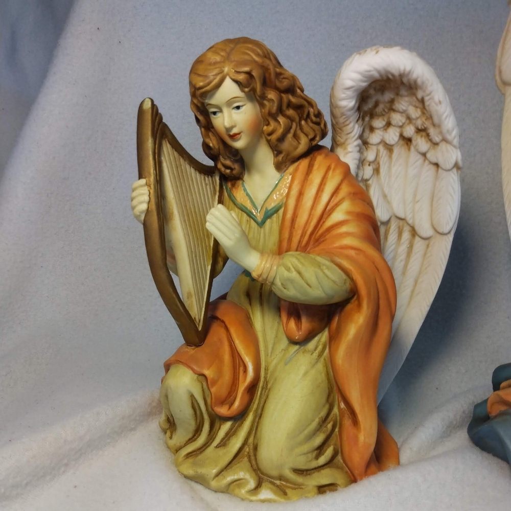 Angel hand painted by Owell